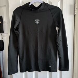 NFL Black Long Sleeve Compression Reebok Shirt
